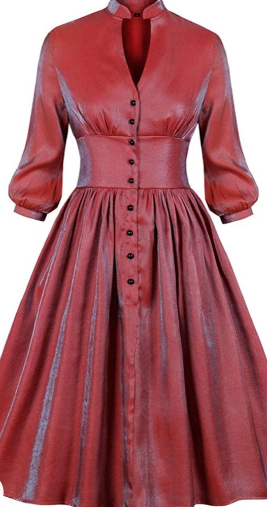 Welwitts 1940s 1950s vintage tea dress